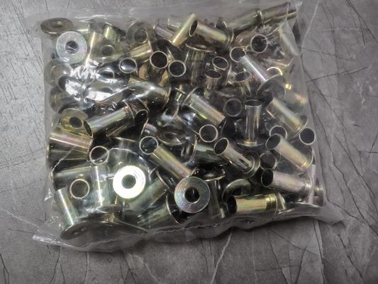 OE NO. WG9231340068 Steel Brake Pad Brass Rivet for National Heavy Duty Truck HOWO