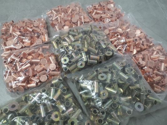 OE NO. WG9231340068 Steel Brake Pad Brass Rivet for National Heavy Duty Truck HOWO