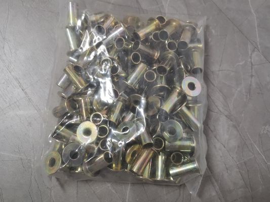 OE NO. WG9231340068 Steel Brake Pad Brass Rivet for National Heavy Duty Truck HOWO